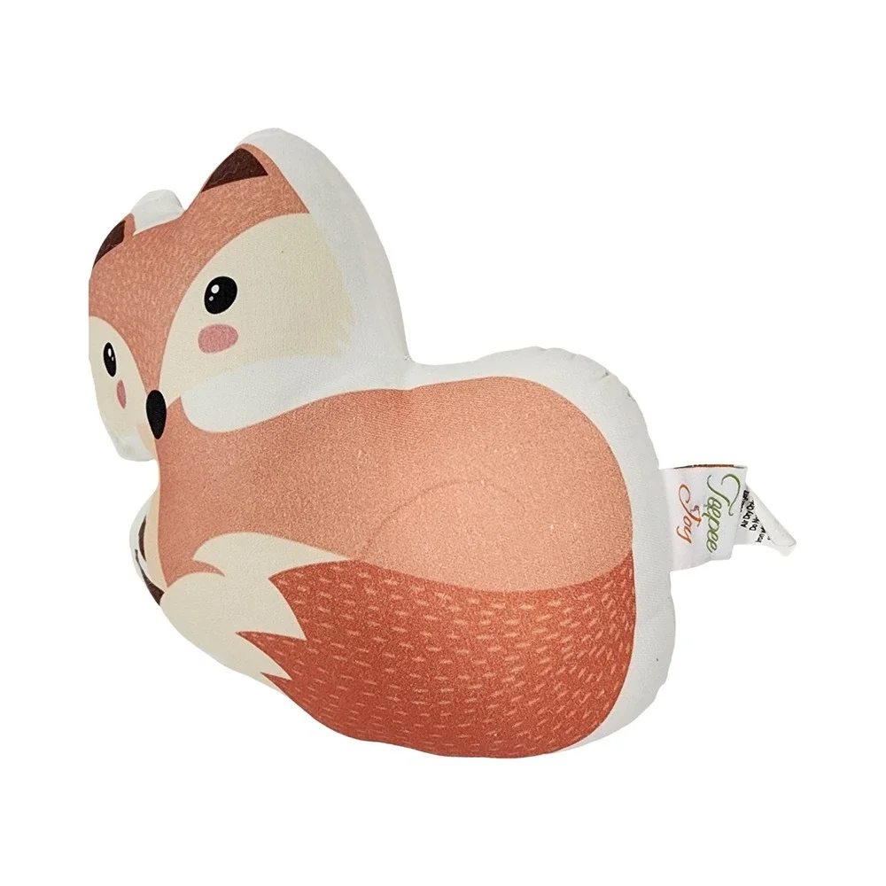 Tepee Joy Fox Plush‎ Pillow Stuffed Animal Cute Woodland Decor Accent